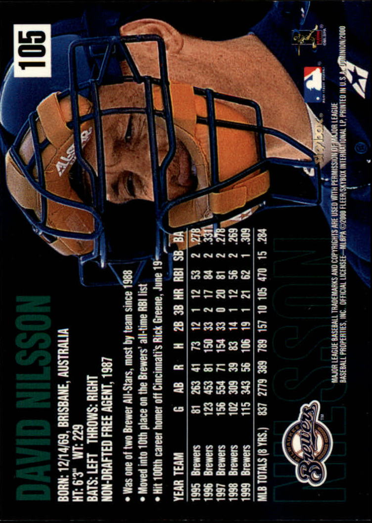 2000 Skybox Dominion Baseball "Main Set" Cards #1 to #150 - Picture 211 of 301