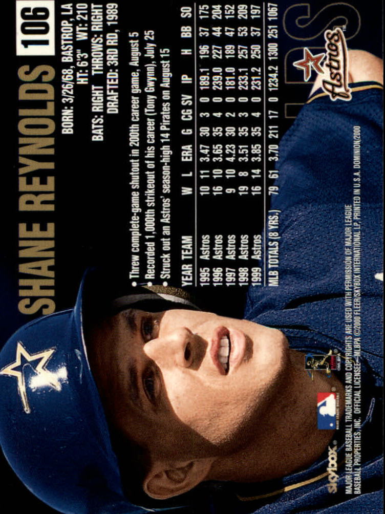 2000 Skybox Dominion Baseball "Main Set" Cards #1 to #150 - Picture 213 of 301