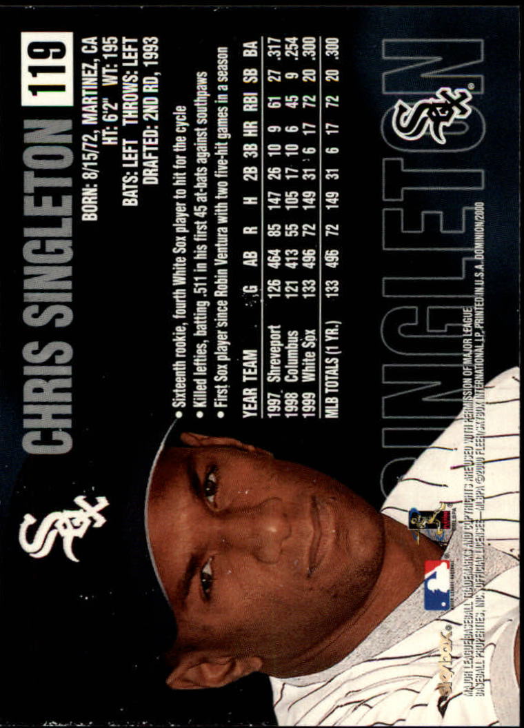 2000 Skybox Dominion Baseball "Main Set" Cards #1 to #150 - Picture 239 of 301