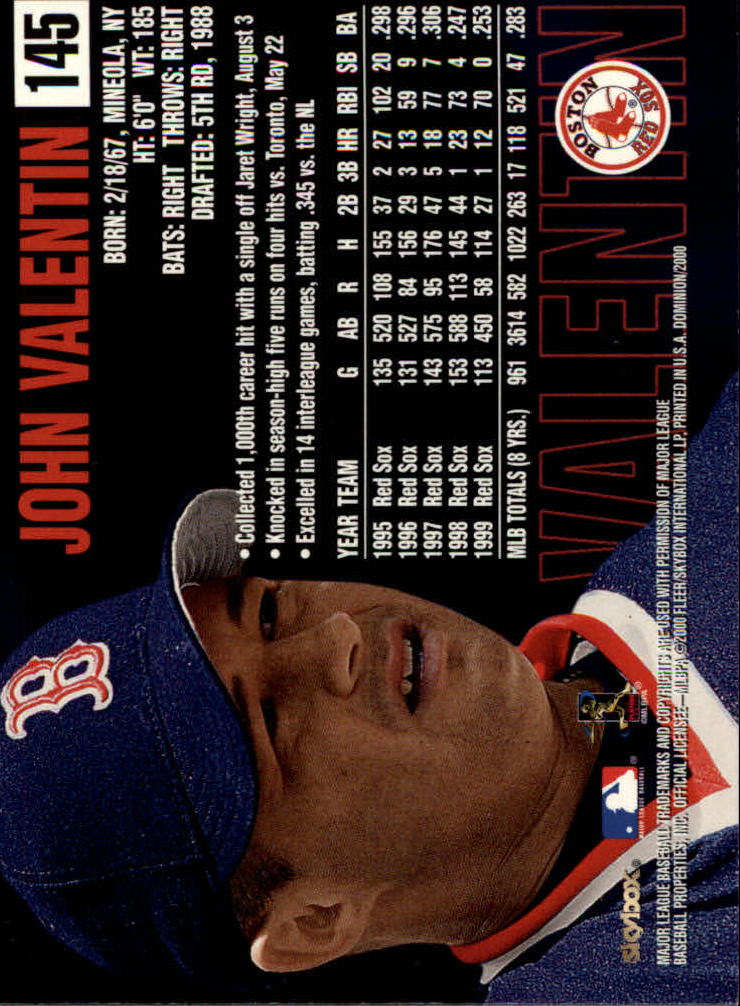 2000 Skybox Dominion Baseball "Main Set" Cards #1 to #150 - Picture 291 of 301