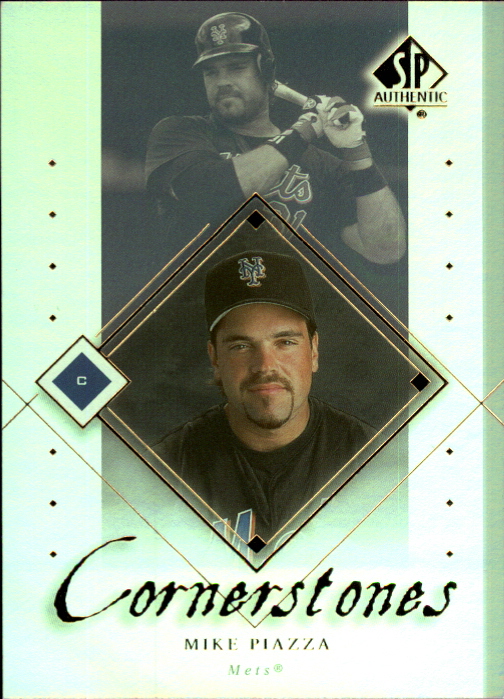 2000 SP Authentic Cornerstones #C3 Mike Piazza