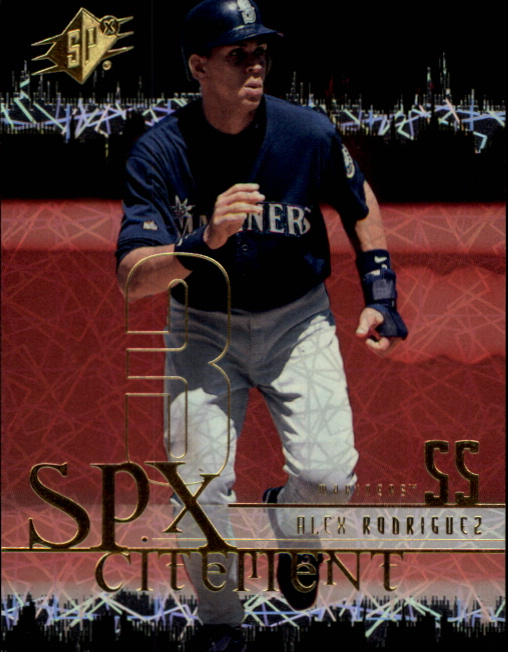 2000 SPx SPXcitement #XC6 Alex Rodriguez
