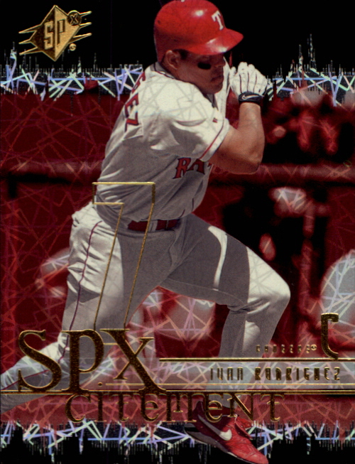 2000 SPx SPXcitement #XC12 Ivan Rodriguez
