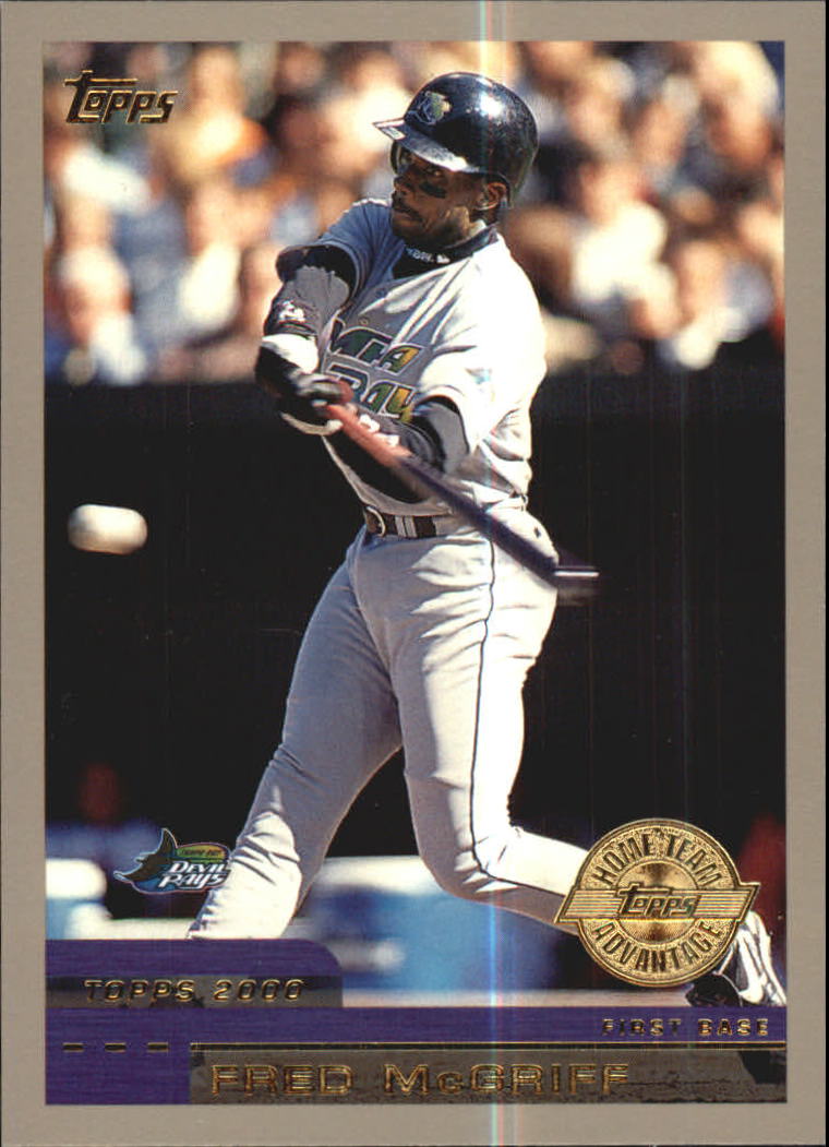 2000 Topps Home Team Advantage #31 Fred McGriff