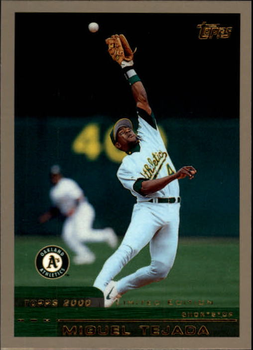 2000 Topps Limited #187 Miguel Tejada