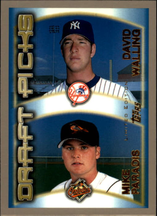 2000 Topps Limited #215 D.Walling/M.Paradis
