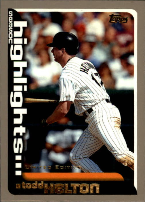 2000 Topps Limited #221 Todd Helton HL