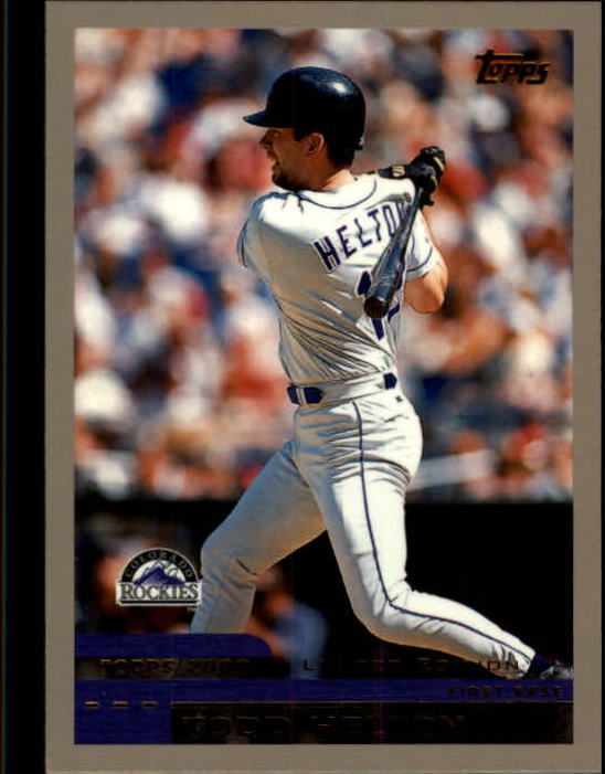 2000 Topps Limited #395 Todd Helton