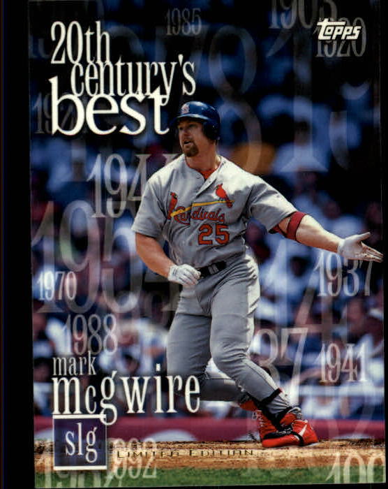 2000 Topps Limited #469 Mark McGwire 20CB