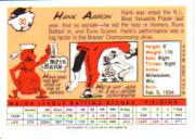 2000 Topps Limited Aaron #5 Hank Aaron 1958 back image