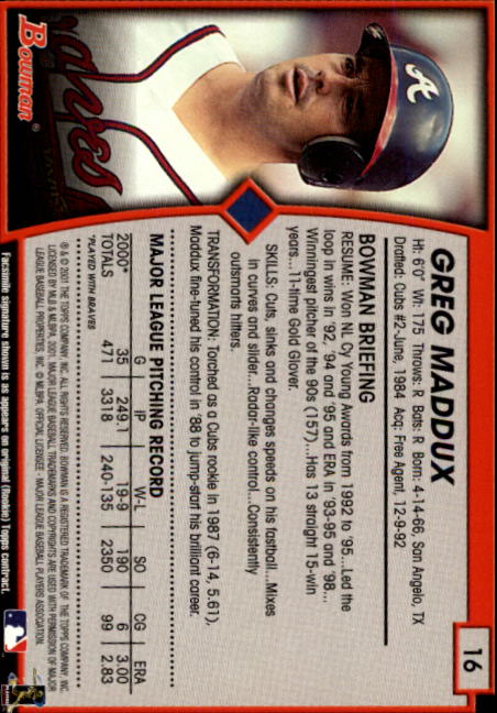 2001 Bowman Baseball "Main Set" Base Cards #1 to #220 - Picture 23 of 319