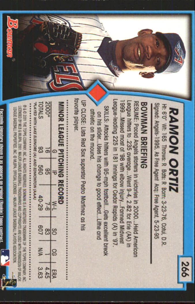 B3193- 2001 Bowman Gold Baseball Card #s 251-440 -You Pick- 15+ FREE US SHIP - Picture 24 of 312
