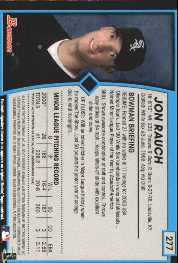 B3193- 2001 Bowman Gold Baseball Card #s 251-440 -You Pick- 15+ FREE US SHIP - Picture 42 of 312