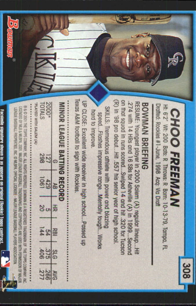 B3193- 2001 Bowman Gold Baseball Card #s 251-440 -You Pick- 15+ FREE US SHIP - Picture 88 of 312