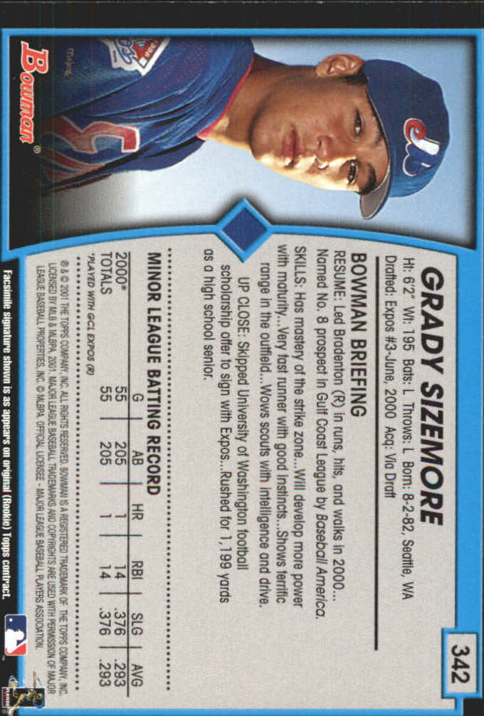 B3193- 2001 Bowman Gold Baseball Card #s 251-440 -You Pick- 15+ FREE US SHIP - Picture 146 of 312