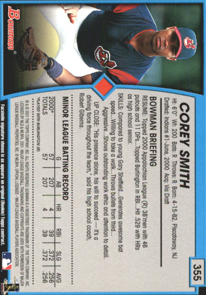 B3193- 2001 Bowman Gold Baseball Card #s 251-440 -You Pick- 15+ FREE US SHIP - Picture 170 of 312