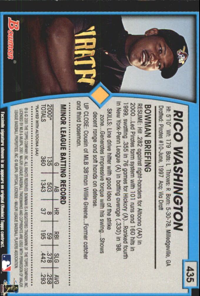 B3193- 2001 Bowman Gold Baseball Card #s 251-440 -You Pick- 15+ FREE US SHIP - Picture 302 of 312