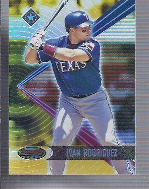 2001 Bowman's Best #85 Ivan Rodriguez