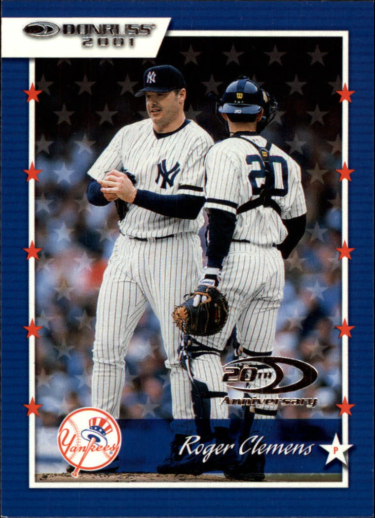 A8497- 2001 Donruss Baseball Karten 1-150 + Einsätze -du Pick- 15 + Free US - Bild 42 von 398