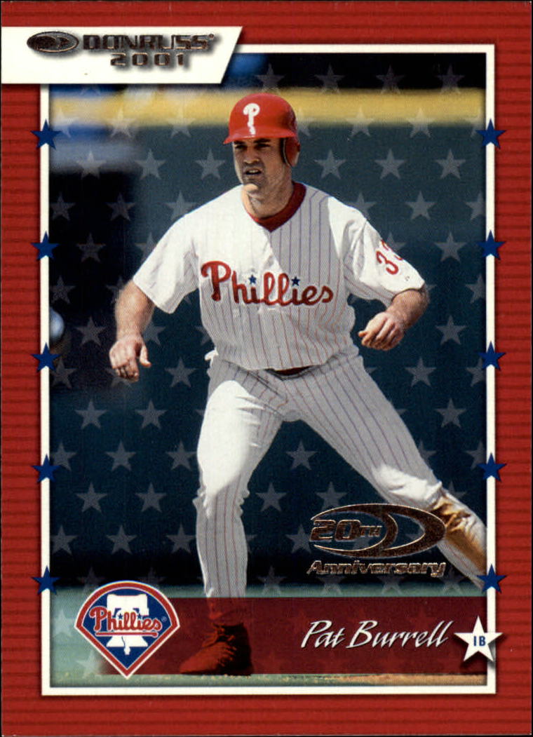 A8497- 2001 Donruss Baseball Karten 1-150 + Einsätze -du Pick- 15 + Free US - Bild 56 von 398
