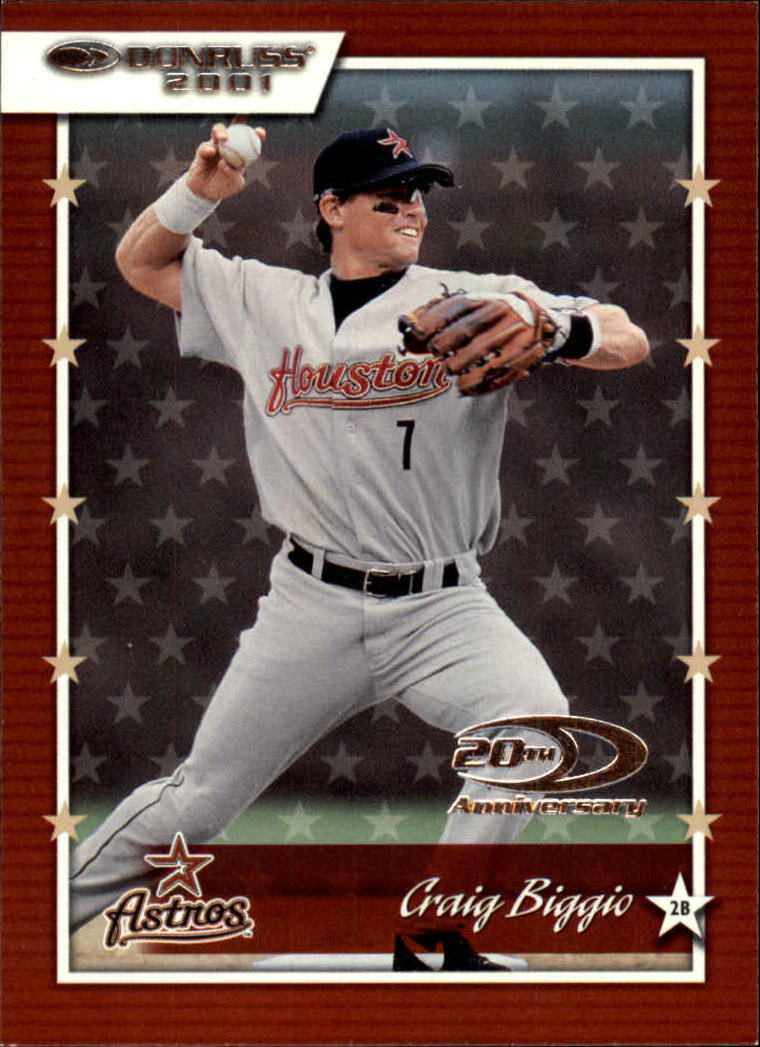 A8497- 2001 Donruss Baseball Karten 1-150 + Einsätze -du Pick- 15 + Free US - Bild 110 von 398