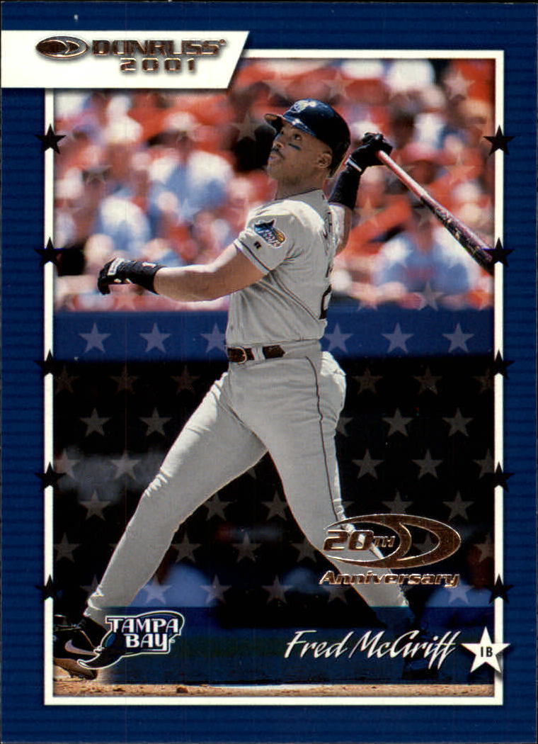 A8497- 2001 Donruss Baseball Karten 1-150 + Einsätze -du Pick- 15 + Free US - Bild 116 von 398