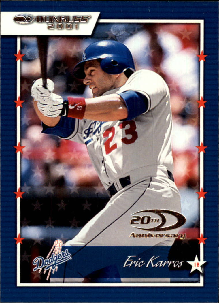 A8497- 2001 Donruss Baseball Karten 1-150 + Einsätze -du Pick- 15 + Free US - Bild 206 von 398