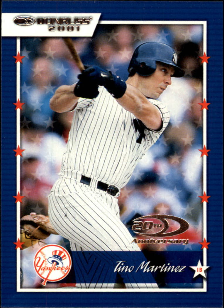 A8497- 2001 Donruss Baseball Karten 1-150 + Einsätze -du Pick- 15 + Free US - Bild 226 von 398