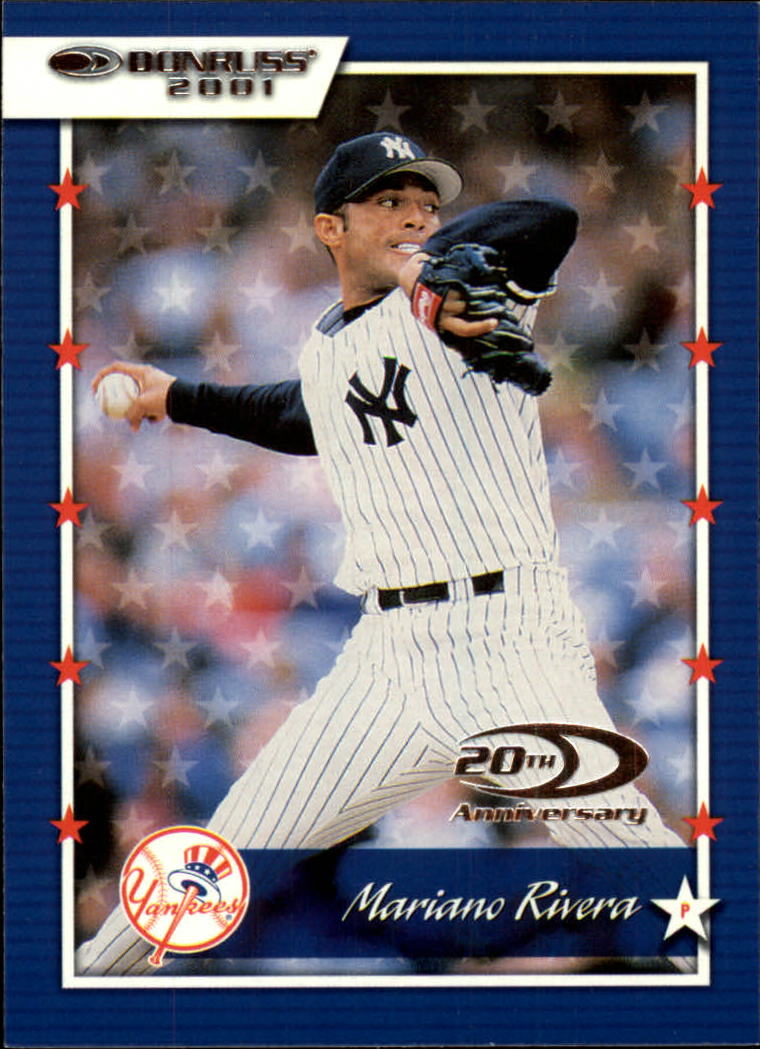 A8497- 2001 Donruss Baseball Karten 1-150 + Einsätze -du Pick- 15 + Free US - Bild 250 von 398