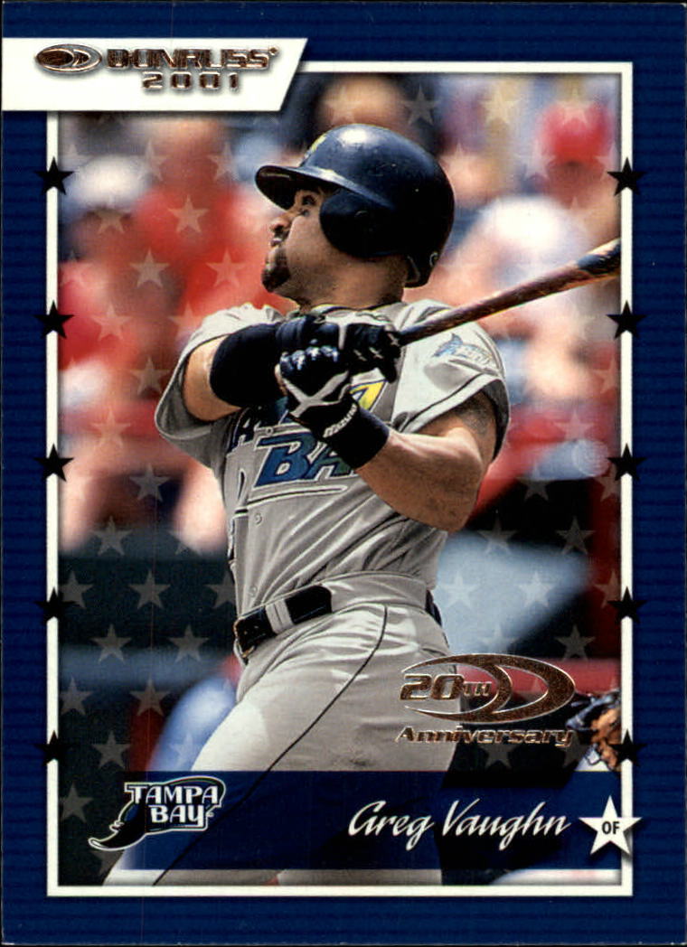 A8497- 2001 Donruss Baseball Karten 1-150 + Einsätze -du Pick- 15 + Free US - Bild 276 von 398