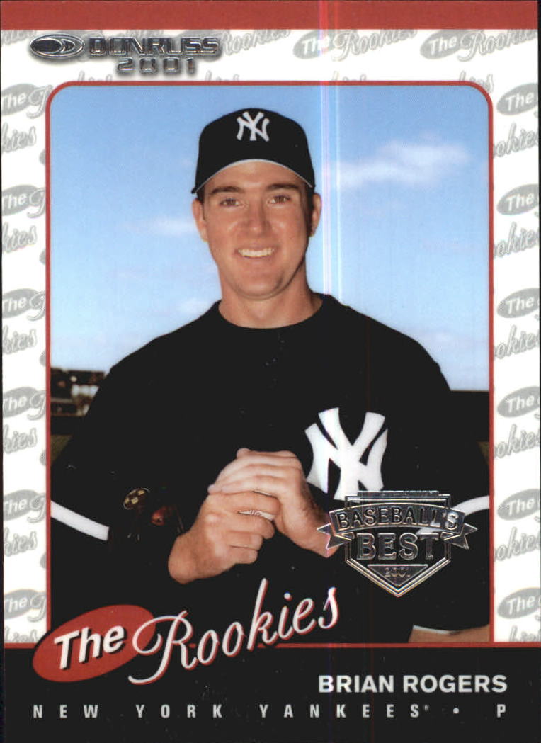 2001 Donruss Baseball's Best Silver Rookies #R78 Brian Rogers