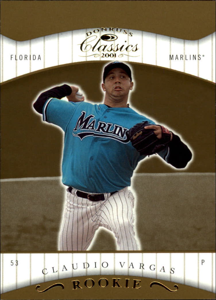 2001 Donruss Classics #134 Claudio Vargas SP RC