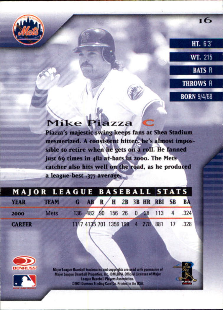 2001 Donruss Signature Series - #82 Andres Galarraga