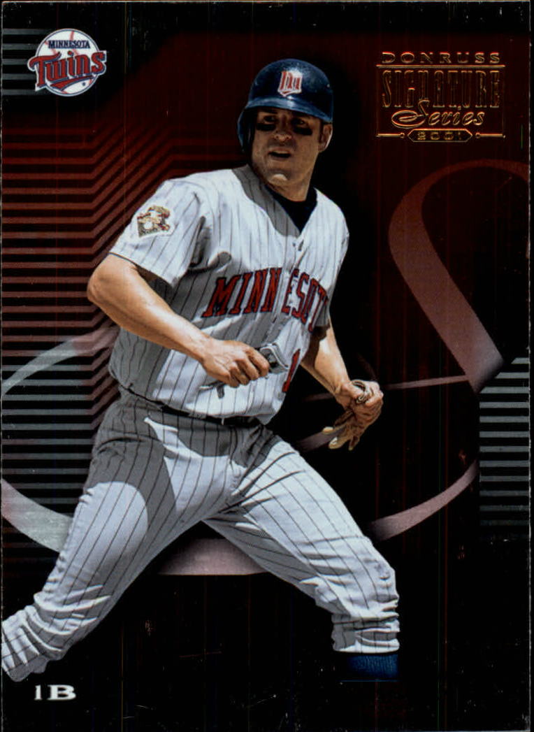 2001 Donruss Signature Series - #82 Andres Galarraga