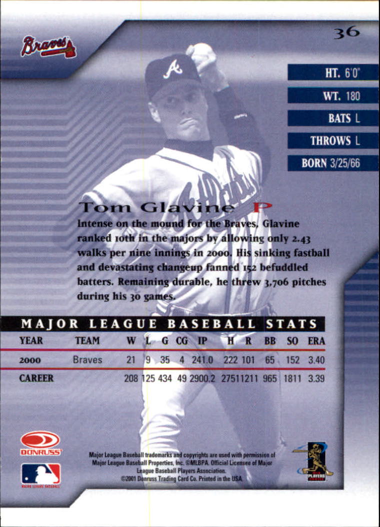 2001 Donruss Signature Series - #82 Andres Galarraga