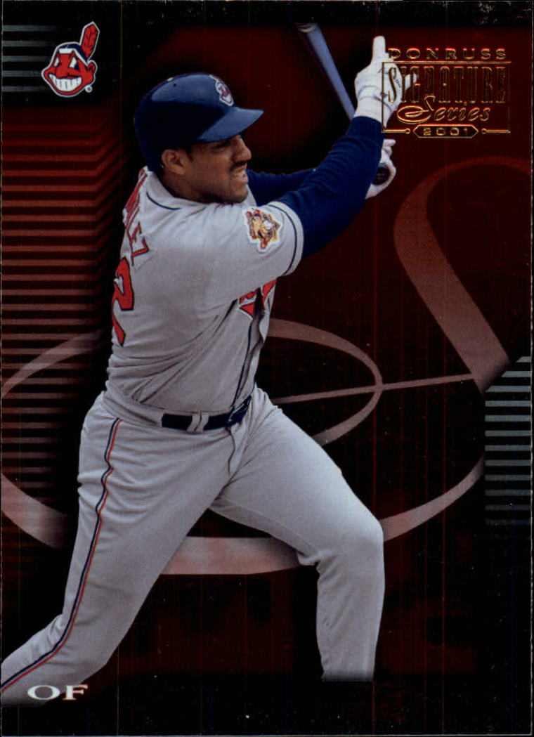 2001 Donruss Signature Series - #82 Andres Galarraga