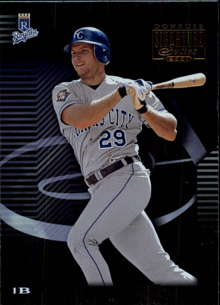 2001 Donruss Signature Series - #82 Andres Galarraga