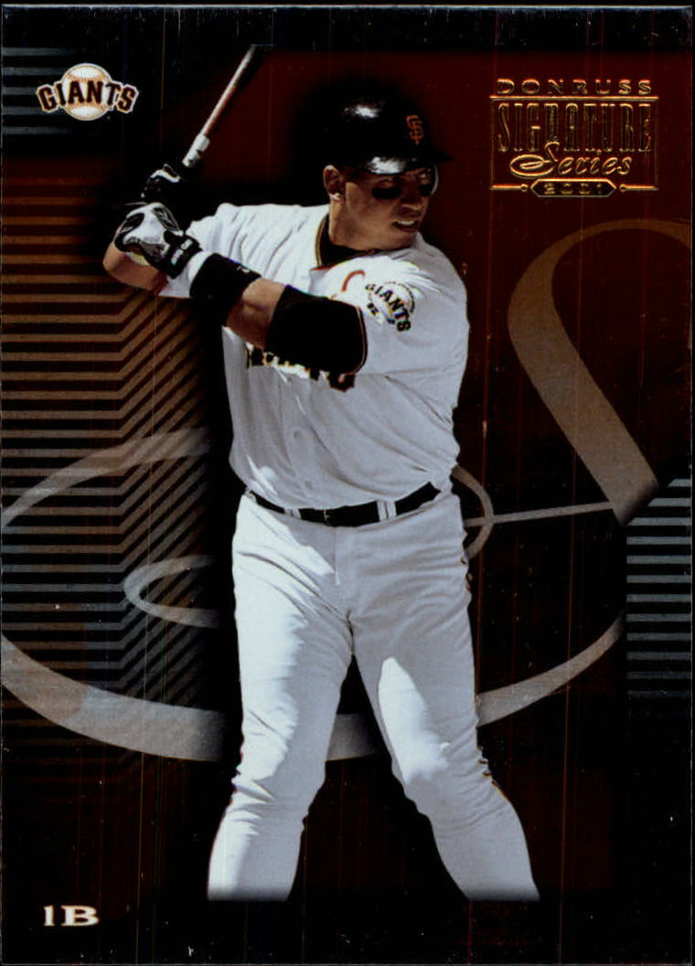 2001 Donruss Signature Series - #82 Andres Galarraga