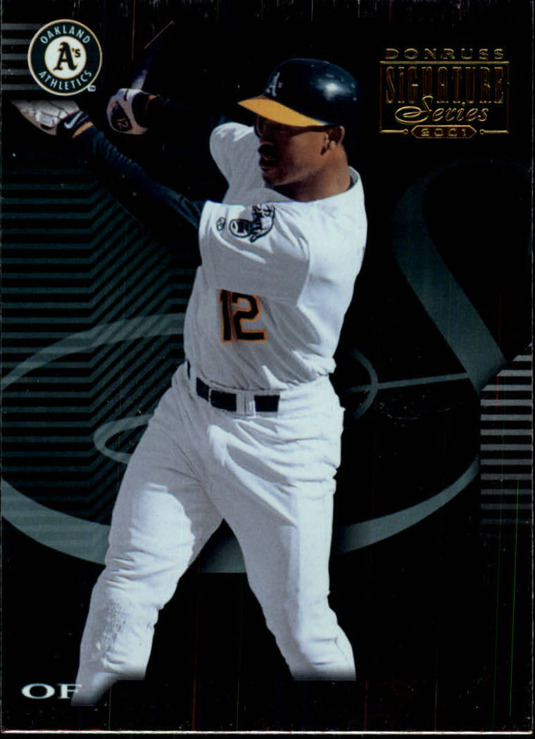 2001 Donruss Signature Series - #82 Andres Galarraga