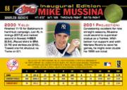 2001 eTopps #88 Mike Mussina/793 back image