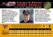 2001 eTopps #142 Bobby Bradley/5000 back image