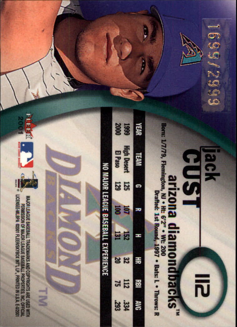 2001 E-X Baseball "Main Set" Cards - Picture 213 of 231