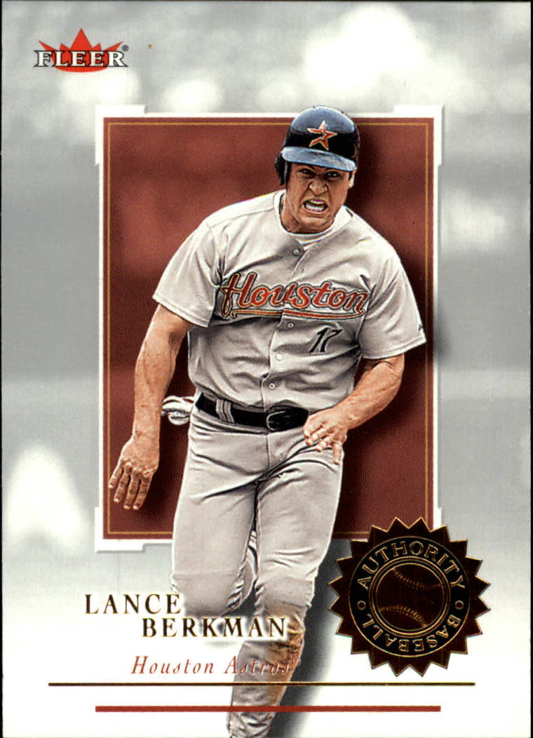 2001 Fleer Authority #64 Lance Berkman