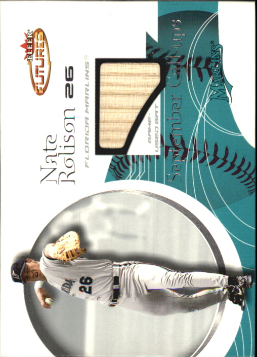 2001 Fleer Futures September Call-Ups Memorabilia #185 Nate Rolison Bat