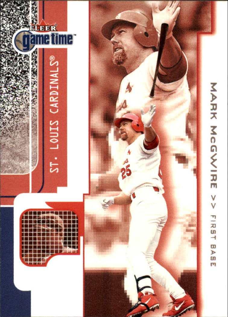 【野球カード】MLB 2001 FLEER GAME TIME 2001 Fleer Game Time MLB Major League Baseball Trading Cards