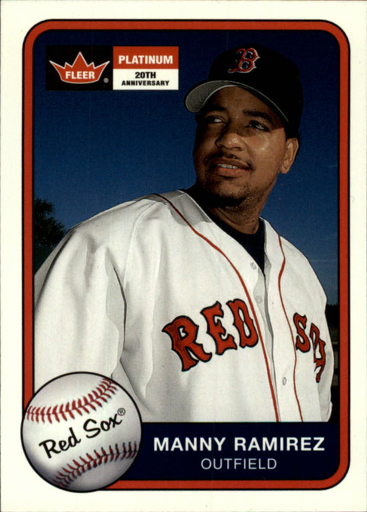 2001 Fleer Platinum #6 Manny Ramirez Sox