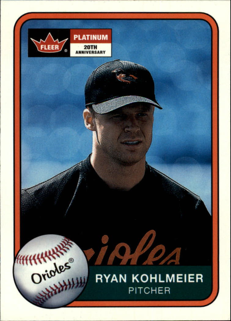 2001 Fleer Platinum Baseball "Main Set" Cards #1 to #200 - Picture 50 of 357
