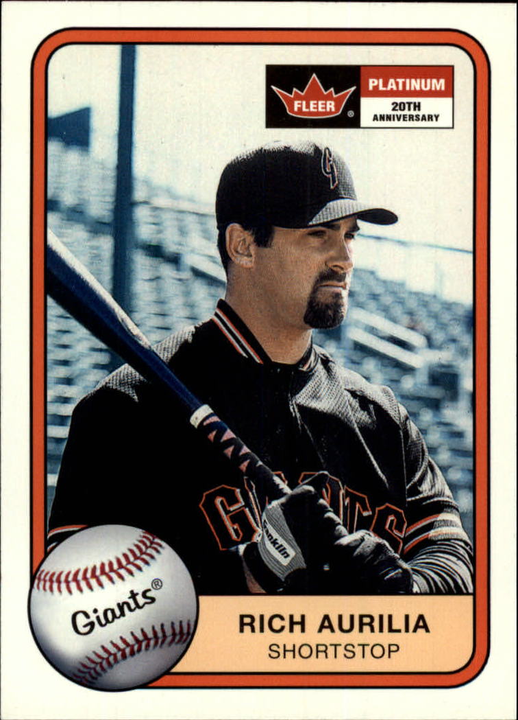 2001 Fleer Platinum #49 Rich Aurilia