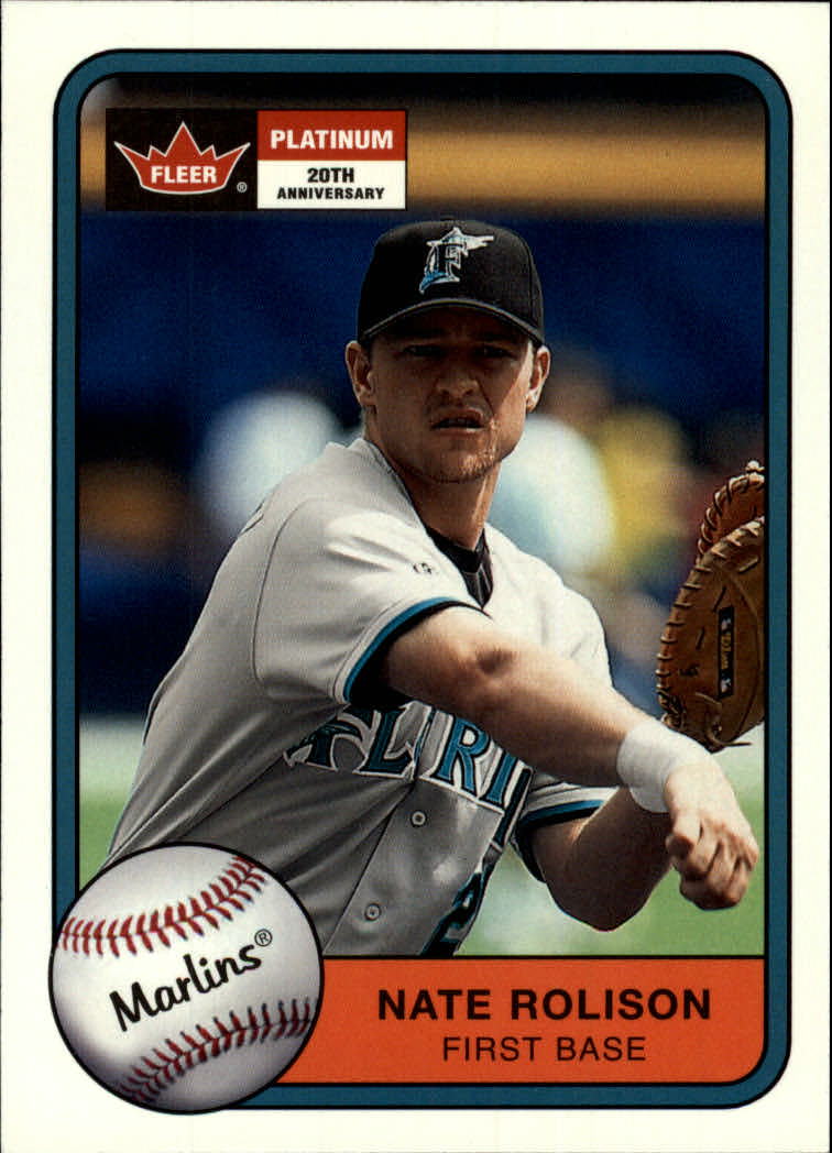 2001 Fleer Platinum Baseball "Main Set" Cards #1 to #200 - Picture 92 of 357