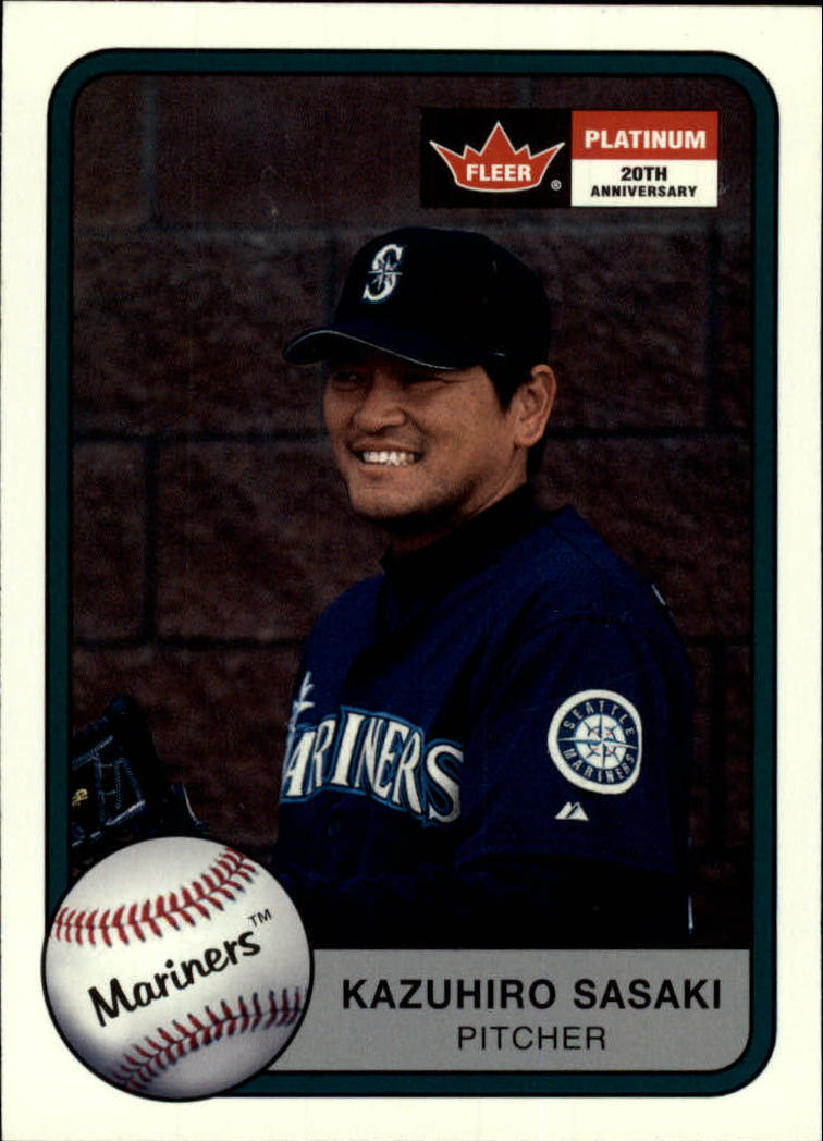 2001 Fleer Platinum Baseball "Main Set" Cards #1 to #200 - Picture 116 of 357